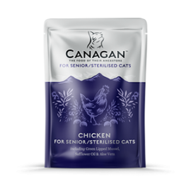 Canagan 雞肉 老貓 主食肉醬濕包 85g x 8包